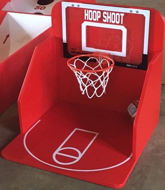 Basketball Hoop Shoot Carnival Game for Birthday, Church, VBS or
