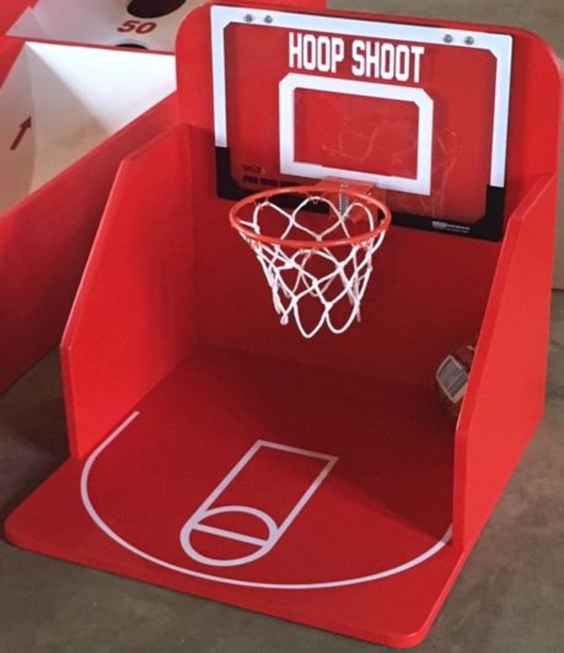 Basketball Hoop Shoot Carnival Game for Birthday Church VBS | Etsy