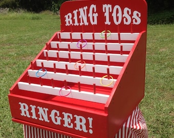 Ring Toss Carnival Game for Birthday, Church, VBS, School Party or Trade Show. Carnival Games