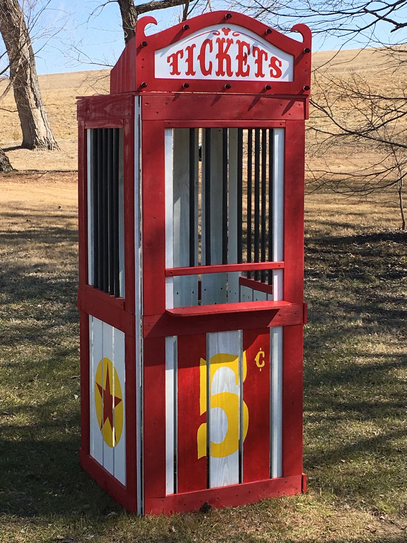Carnival Ticket Booth Halloween Decoration Prop Decor. Goes Great With