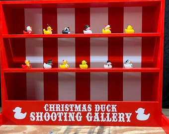 Christmas Ducks Shooting Gallery Carnival Game for your Holiday Party