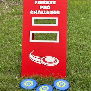 Frisbee Toss Carnival Game for Trade Show, Birthday, Church, VBS or School Party. Carnival Games