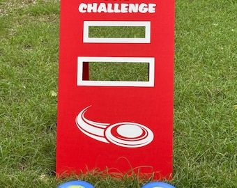 Frisbee Toss Carnival Game, Party Entertainment with 3 Discs