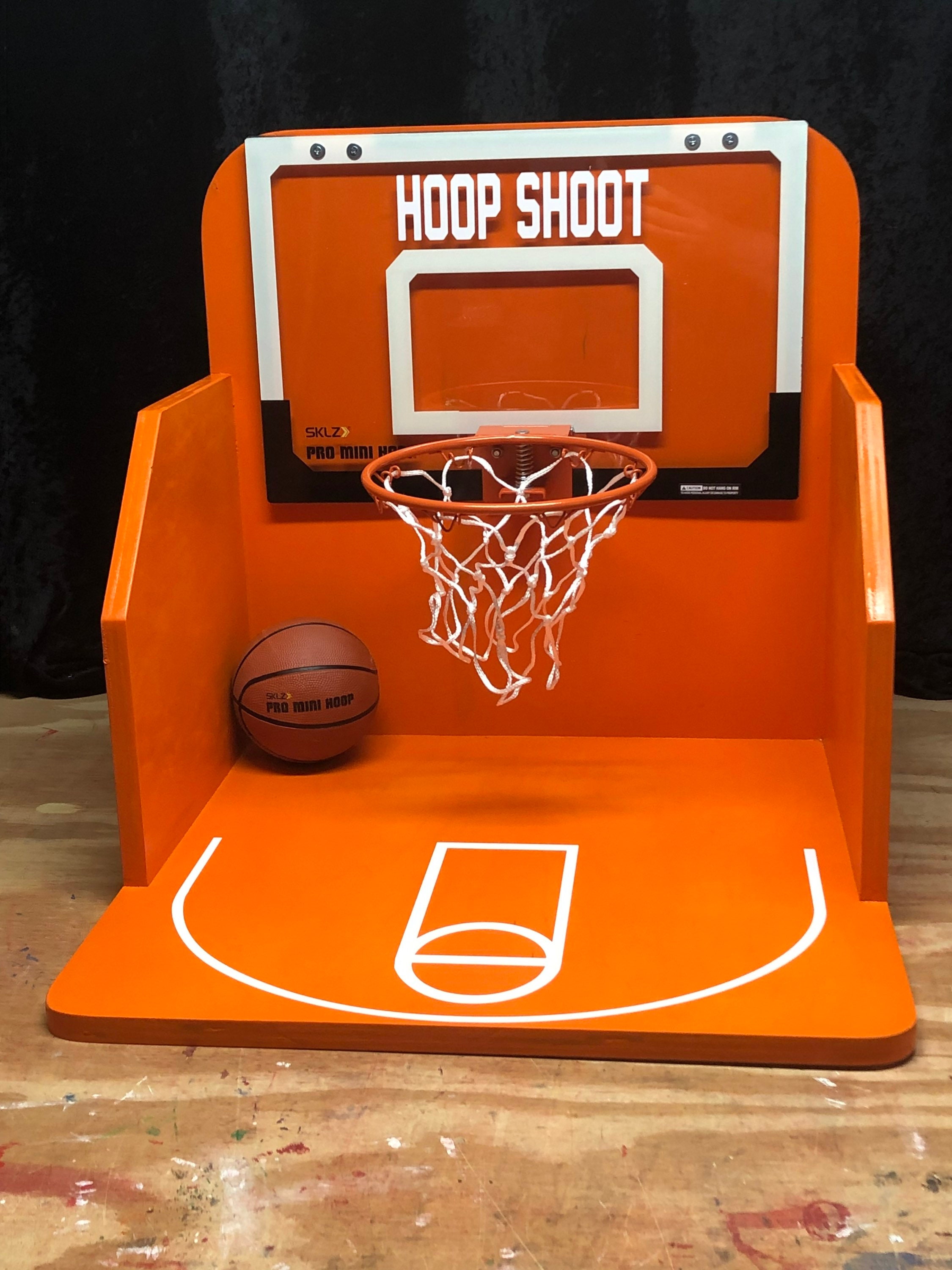 Basketball Hoop Shoot Carnival Game for Birthday Church