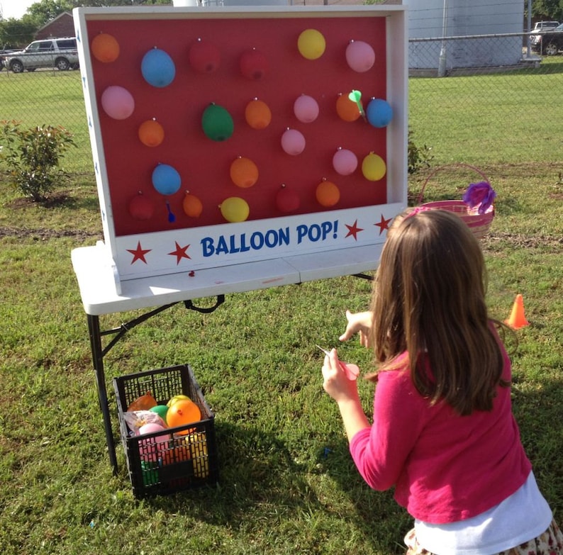 Dart Balloon Pop Carnival Game for Birthday, Church, VBS, School Party, or Trade Show. Carnival Games image 1