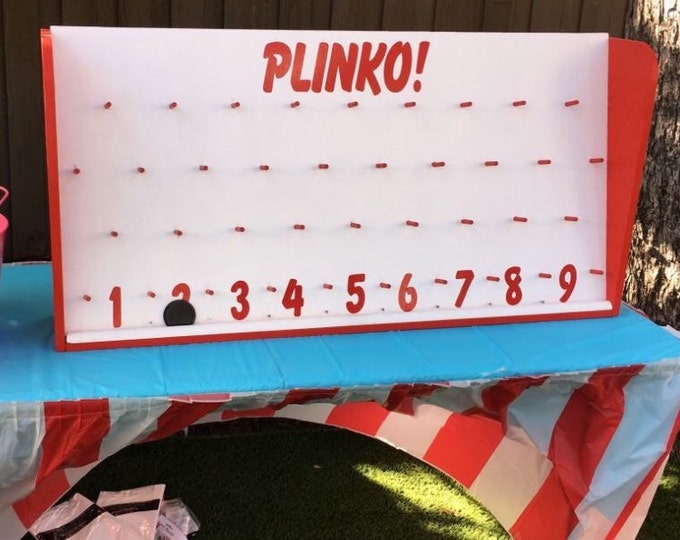 Plinko Carnival Game for Trade Show Birthday Church VBS or - Etsy