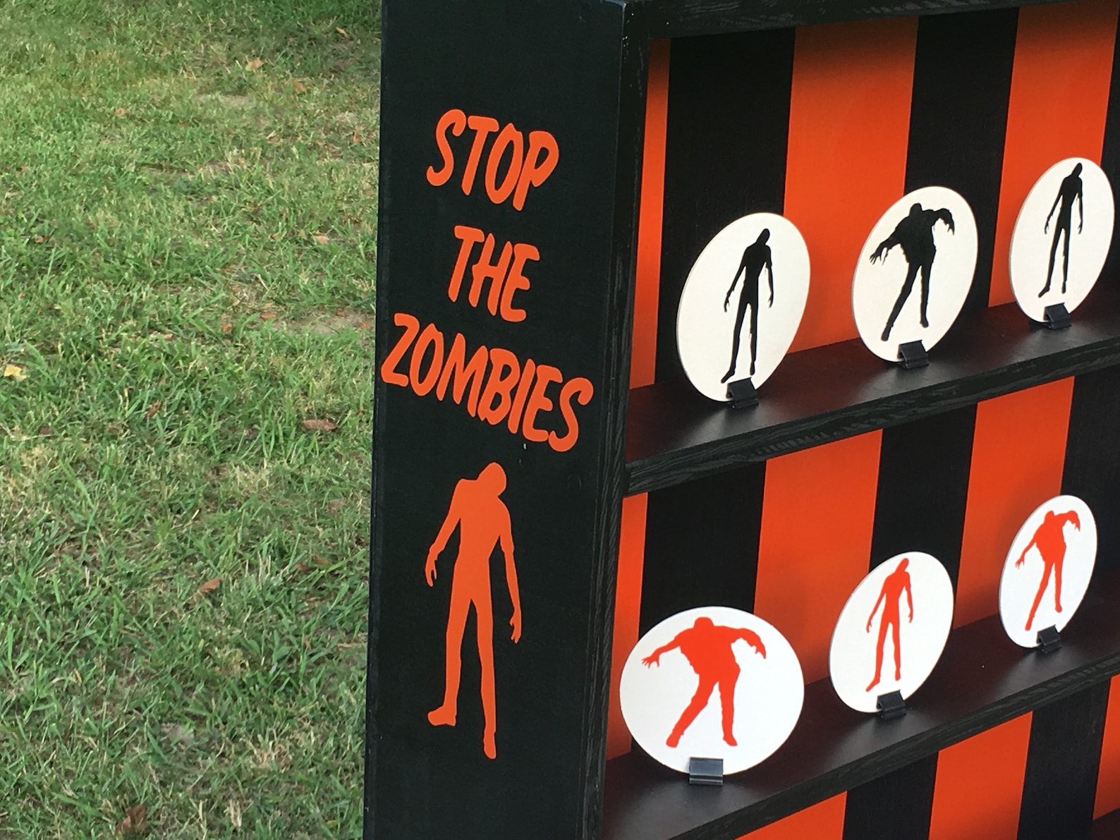 Zombie Theme Tabletop Shooting Gallery Carnival Game for Etsy