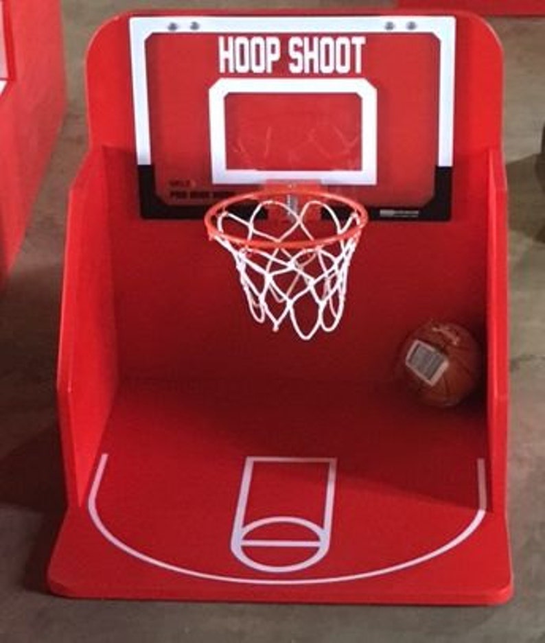 Basketball Hoop Shoot Carnival Game for Birthday Church VBS | Etsy