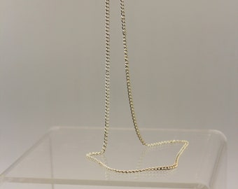 18 Inch Cable Chain Necklace