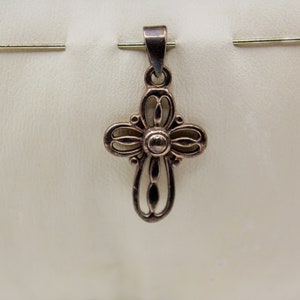 Sterling Silver Cross Pendent
