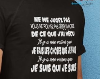 humorous-t-shirt-Judge-not-I-am-who-I-am-TS4687 funny - personalized - humorous t-shirt