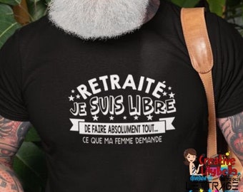 T-shirt RETRAITE FAIRE TOUT femme ts4483