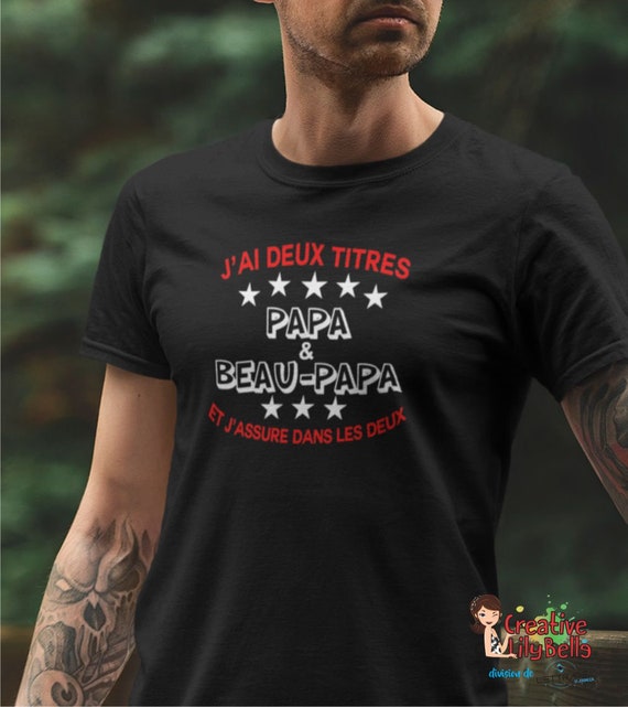 Motorcycle Tee Shirt Super Papa PersonnalisÃ© Shirt Personnalisé