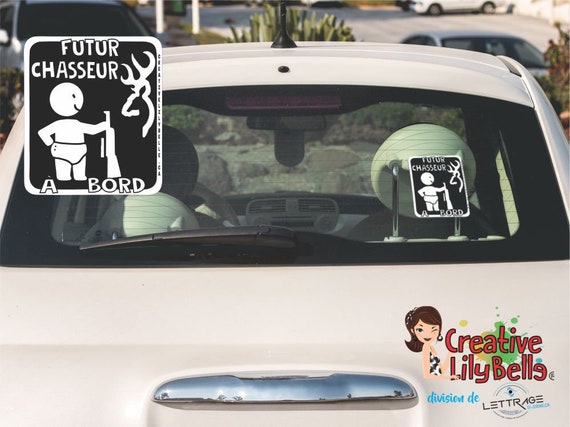 Little Buck on Board Bumper Sticker | Little Buck Vinyl