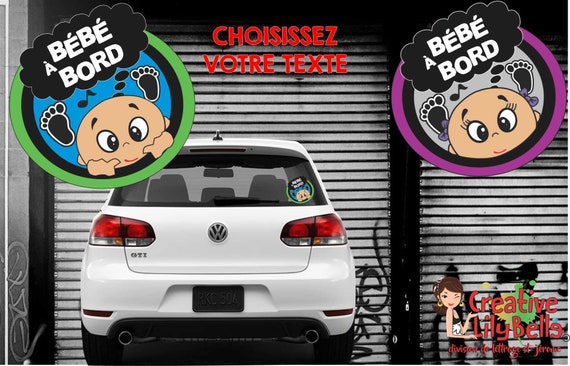 Sticker Baby On Board Etsy