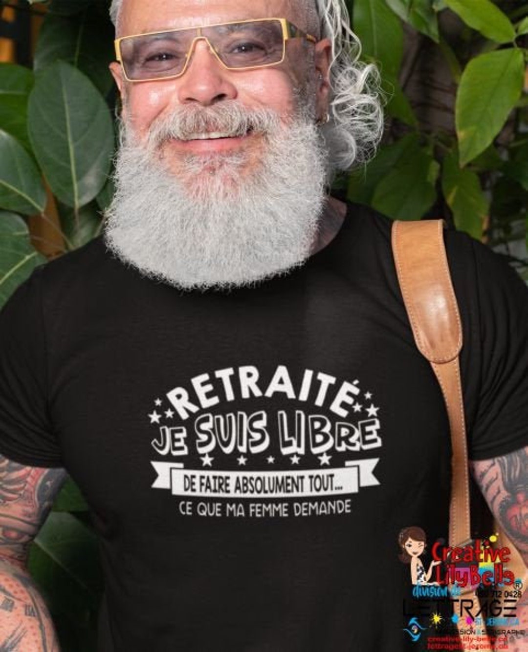 Tee-shirt Super Retraité Homme humoristique M, L, XL