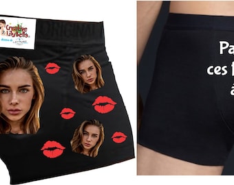 BOXER WITH FACE with kiss b106