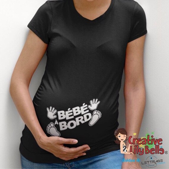 SUÉTER DE MATERNIDAD bebé a bordo cm144t-camisa de maternidad