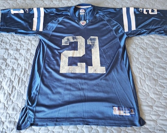 Reebok Indianapolis Colts Bob Sanders 21 Jersey Mens sz XL Blue NFL