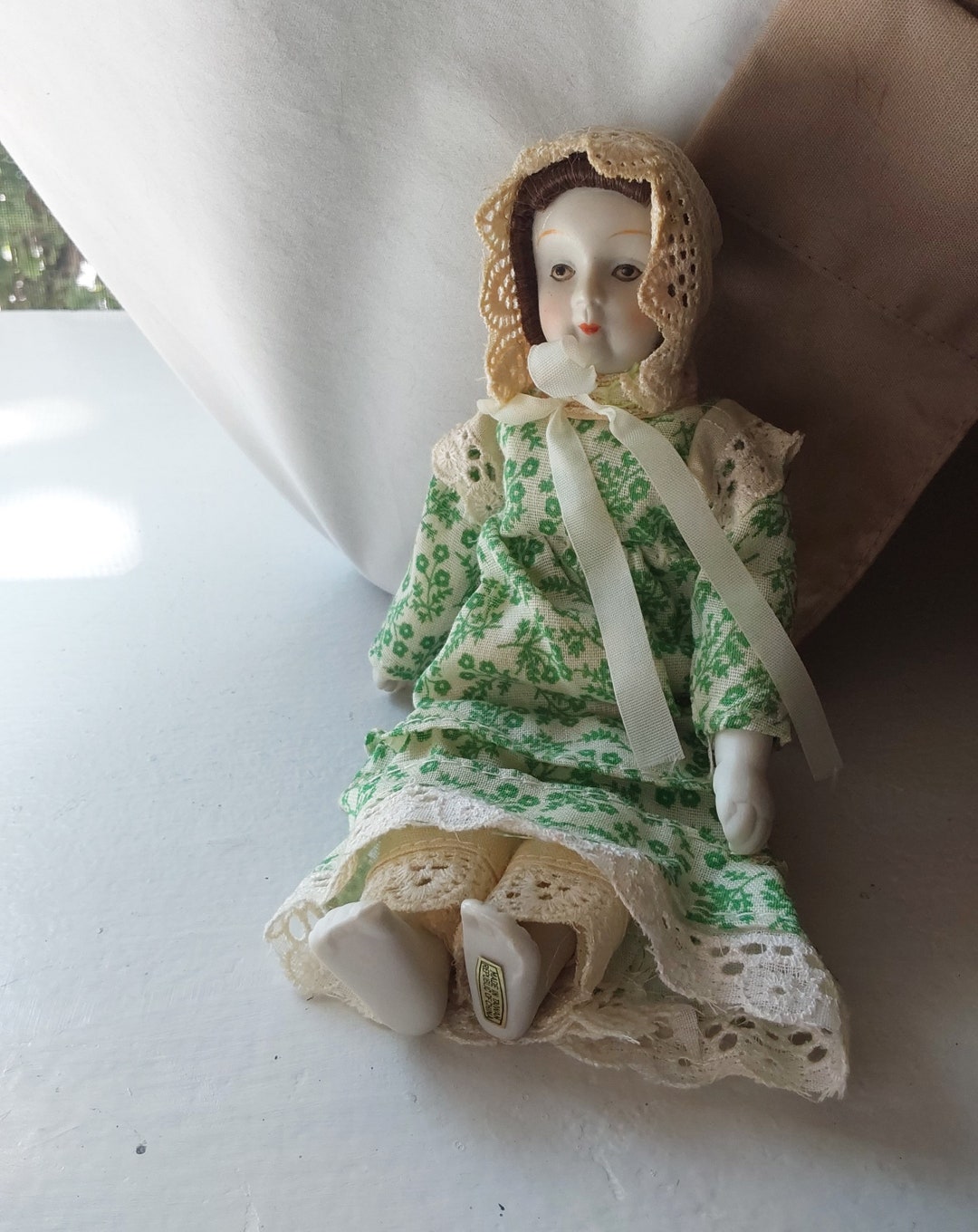 Vintage Porcelain Doll Made in Taiwan Etsy