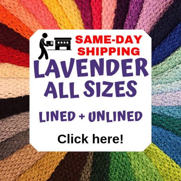 LAVENDER Crochet Tutu Top 6 Inch, 8 Inch, 9", 10", 12" Lined & Unlined LIGHT PURPLE, Infant, Toddler, Girls Tutu Dress Costume Tube Top