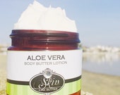 Body Butter Lotion ALOE VERA Thick like body butter Available in an 2 oz bottle or jar or 4 oz jar birthday gift