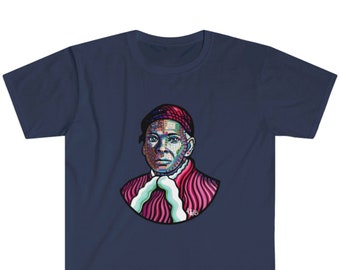 Harriet Tubman design adult unisex tee shirt original art by Blake Chamberlain