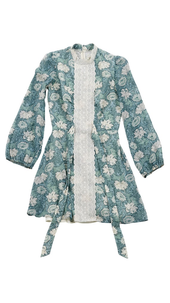 Late 60s / Early 70s Dress in William Morris-styl… - image 3