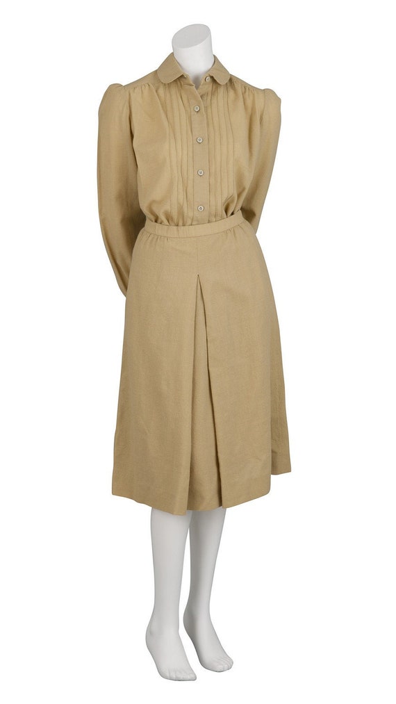 Norman Hartnell 1960s Blouse & Skirt Co-ord - image 1