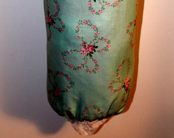 Grocery Bag Holder, Plastic Bag Holder/Dispenser / Floral Butterflies