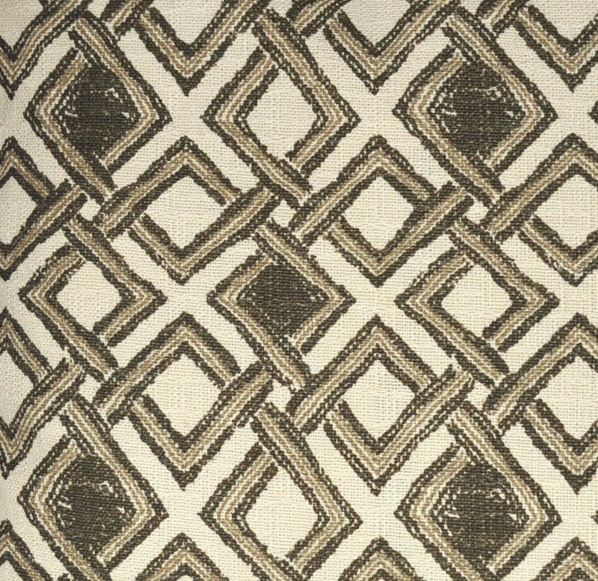 Home Decor Fabric Designer Fabric Cotton Trellis Etsy