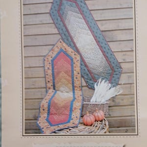 Braid Runner Table Runner Quilt Pattern: Vintage Quilt-As-You-Go Design
