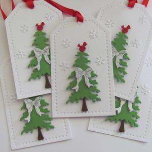 Christmas Tree Tags, Christmas Tags, Tree  Gift Tags, Christmas, Holiday Gift Tag, Tree Tags, Christmas Gift Tags, Handmade Christmas Tree