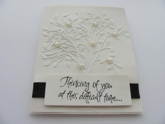 Handmade 2024 sympathy cards