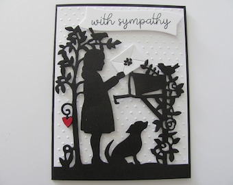 Pet Sympathy Cards, Dog Sympathy Cards, Handmade Sympathy Card, Loss of Pet Cards, Pet Sympathy, Sympathy Cards, Sympathy, Pet Loss Card
