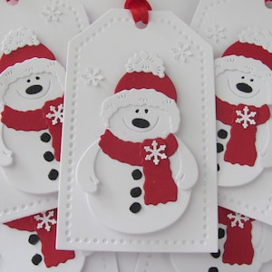 Snowman Gift Tags, Christmas Tags, Gift Tags, Snowman Gift Tags, Snowman Christmas Gift Tags, Christmas Tags Handmade, Snowman Tags, Snowman