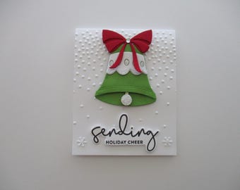 Christmas Bell Giftcard Holder, Gift Cards, Money Holders, Christmas Gift Card Holder, Holiday Gift Card, Christmas Cards, Gift Idea, Bell