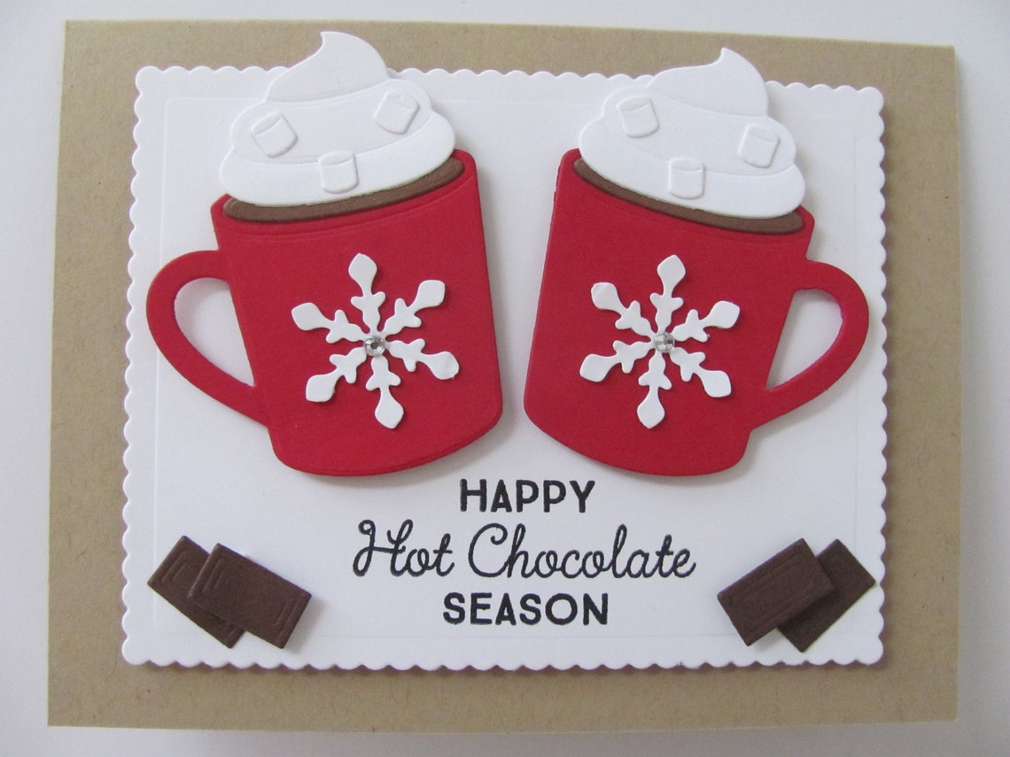 Chocolate Christmas Card 