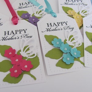 Happy Mother's Day Gift Tags, Mother's Day Tags, Mother's Day Gift Tags, Mother's Day Flowers, Flower GIft Tags, Mother's Day, Mom Gift Tags image 2