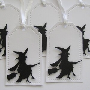 Witch Halloween Tags, Halloween Favor Tags, Witch Gift Tags, Halloween ...