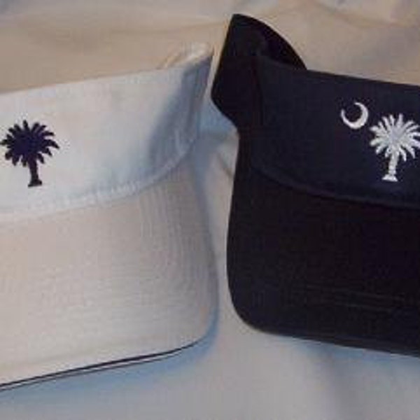 SC Palmetto Adjustable Twill Visor