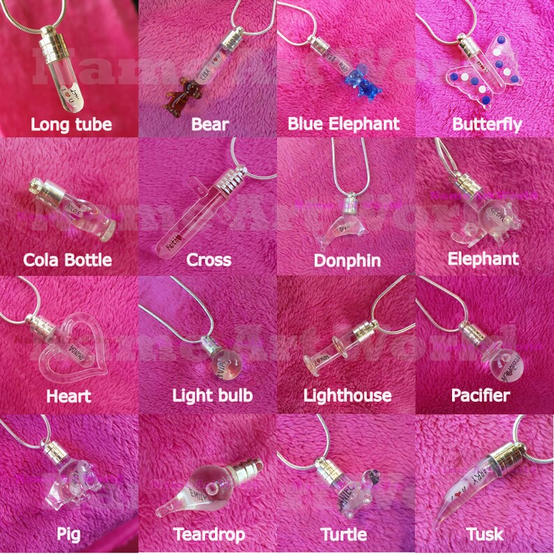 Customized Your Name on Rice Jewelry Choose Necklace or Etsy Canada