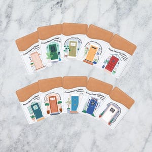 Portatarjetas de contacto JW - Puerta a puerta (Hechos 20:20) - Regalos para pioneros JW - Cartera para teléfono JW - Regalo para nuevos editores JW