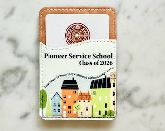 JW 2026 PSS Contact Card Holder-House to House Acts 5:42  - JW Pioneer Gifts - Jw Gifts - Jw Phone Wallet - Jw Pioneer School Gift