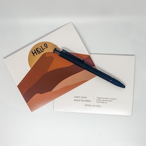 Tarjetas para escribir cartas de saludo - Cartas para escribir a los TJ - Suministros para el ministerio de los TJ - Regalos para pioneros de los TJ - Ideas para regalos de los TJ - Regalos de bautismo de los TJ