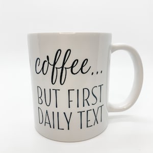 Daily Text JW Coffee Mug - JW Mug - JW Coffee - Jw Pioneer Gift - Jw Gift - Jw Letter Writing - Jw Coffee Break - Jw Ministry Supplies