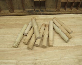 Wood Insulator Pins, SURGE Insulator Pin Re-makes, ONLY Fit Surge Insulators!