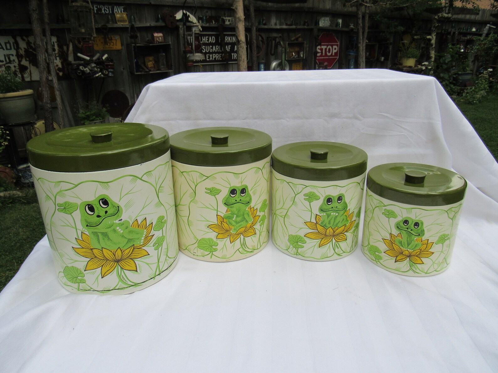 Neil the Frog Neil the Frog Canisters Canister Set with Etsy