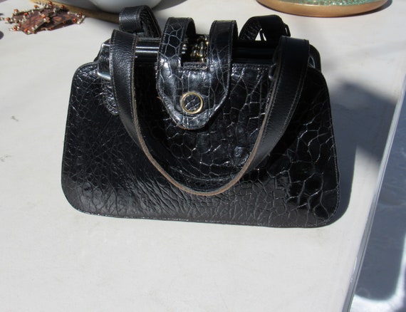 I Magnin Purse, I Magnin HandBag, Stunning Black A