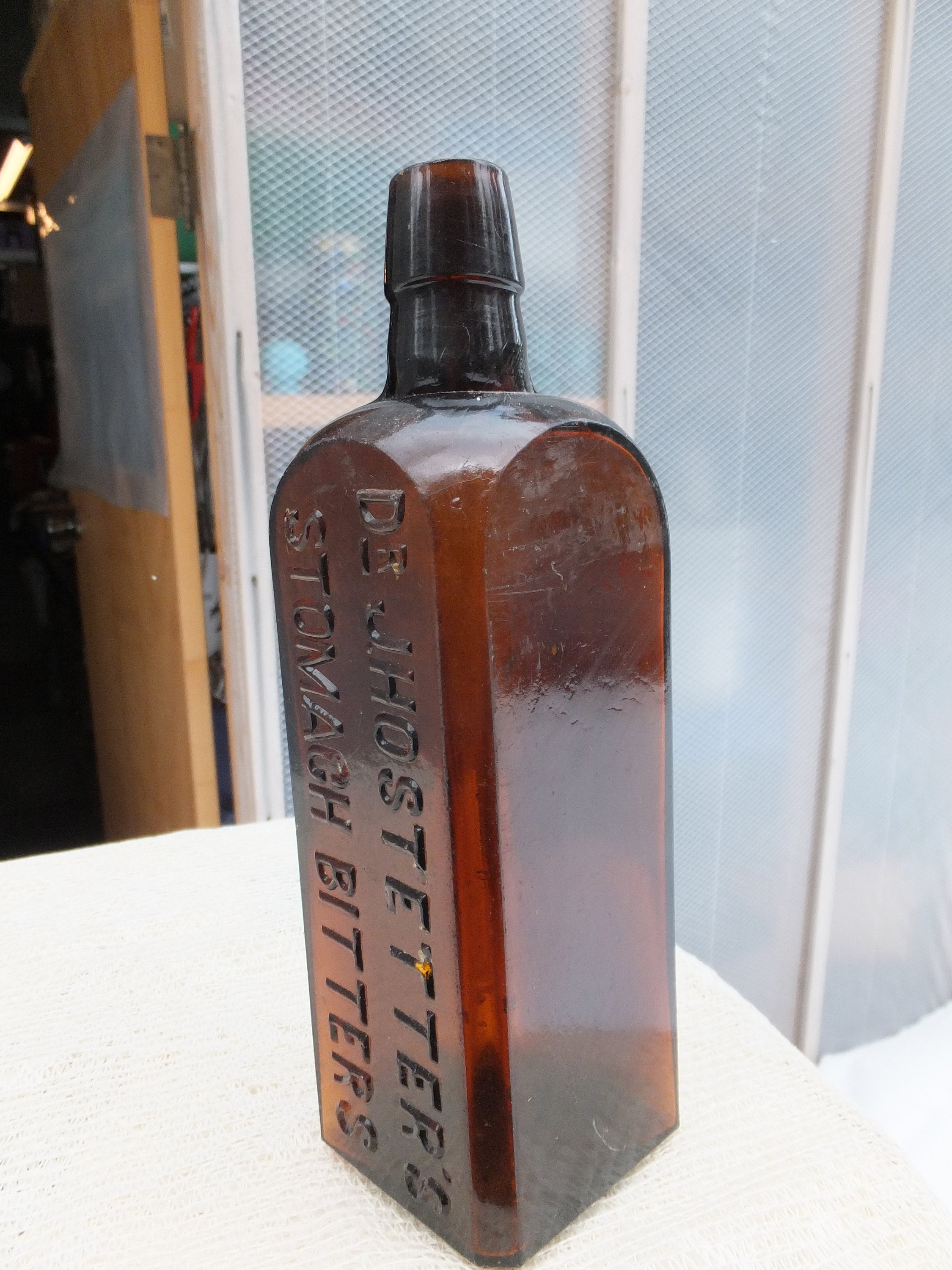 Brown Bitters Bottle Antique Bitters Bottle Dr. JHostetters Etsy
